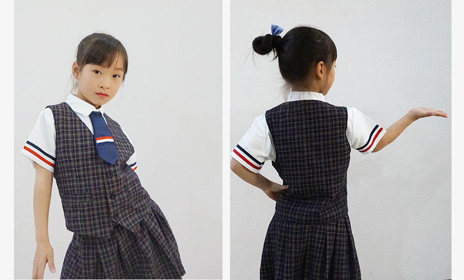 中小学生夏季校服定制