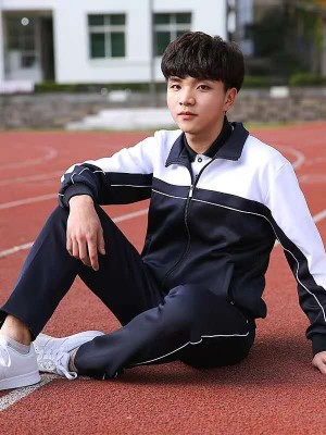 重庆中学生秋季男生运动校服