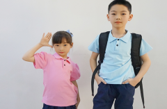 中学生校服款式设计—校服定制厂家欧迈制衣